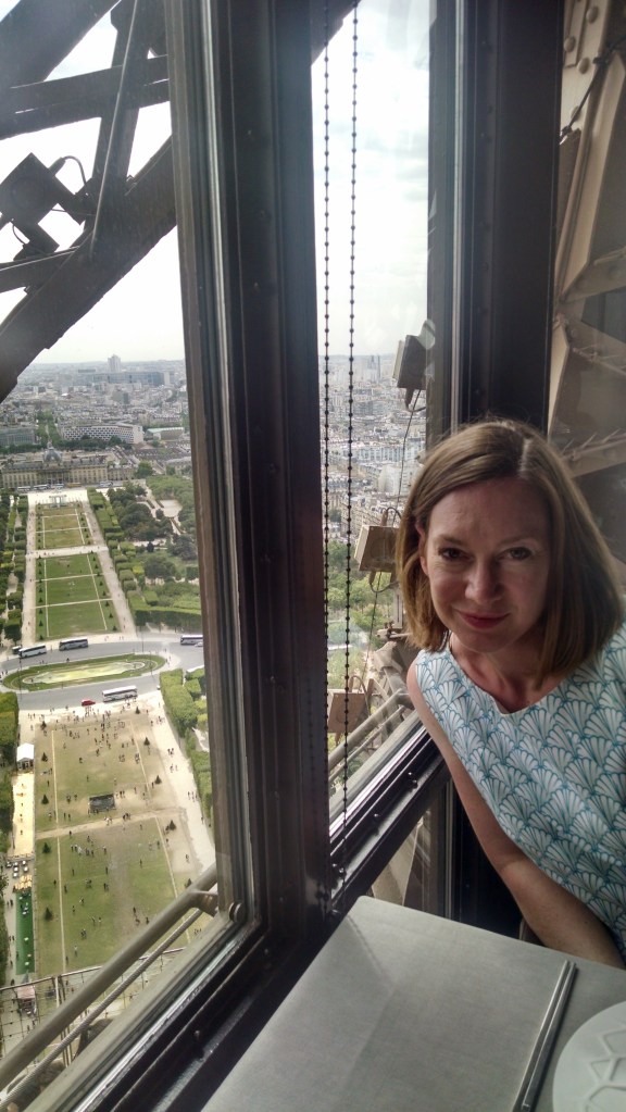 40 th Birthday lunch at the Jules Verne Restaurant in the Eiffel Tour 