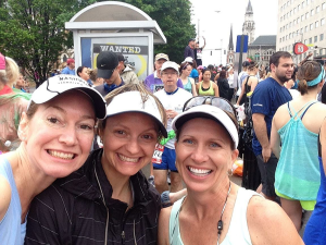 The storm delay was finally lifted