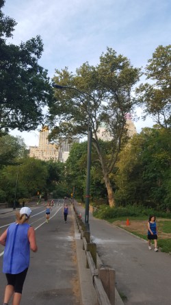 Felt very safe running in Central Park. However, it was far hillier than I expected.